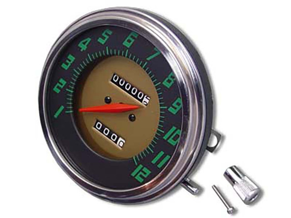 V-Twin - 39-0301 - Speedometer With 2:1 Ratio