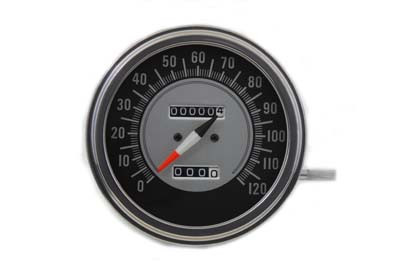 V-Twin - 39-0313 - Speedometer with 2:1 Ratio - Fits 1936-1952 Harley-Davidson WL, 1936-1940 EL, 1941-1961 FL, 1938-1948 UL