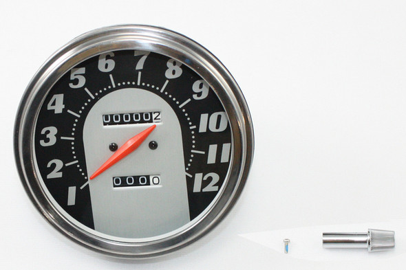 V-Twin - 39-0377 - Speedometer with 2240:60 Ratio - Fits 1986-1990 Harley-Davidson FLST, 1984-1990 FXST