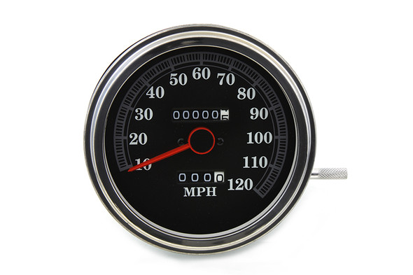 V-Twin - 39-0385 - Speedometer with 2:1 Ratio - Fits 1941-1961 Harley-Davidson FL