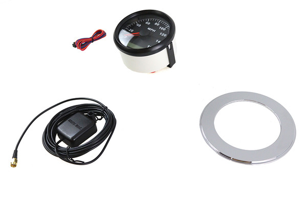V-Twin - 39-0475 - 85mm GPS Tachometer Kit - Fits 1968-1995 Harley-Davidson FL