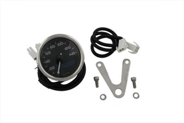 V-Twin - 39-0540 - Mini 60mm Electronic Speedometer