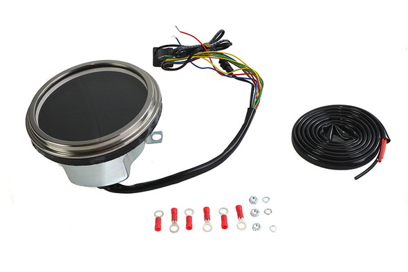 V-Twin - 39-0609 - LED Digital Speedometer and Tachometer Assembly