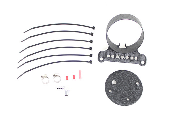 V-Twin - 39-0686 - Single Gauge Mount Bracket Black - Fits 1995-2005 Harley-Davidson XL, FXD
