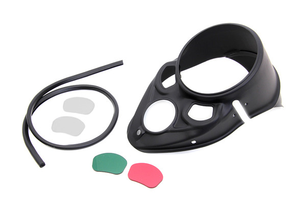 V-Twin - 39-0747 - Black Dash Panel
