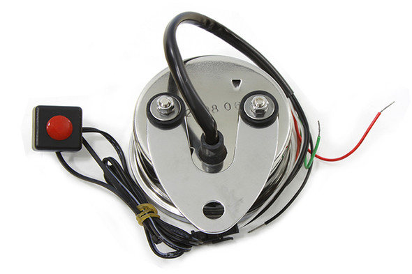 V-Twin - 39-0789 - 80mm Mini Electronic Speedometer