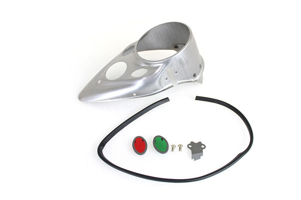 V-Twin - 39-0831 - Raw Oiled Dash Panel