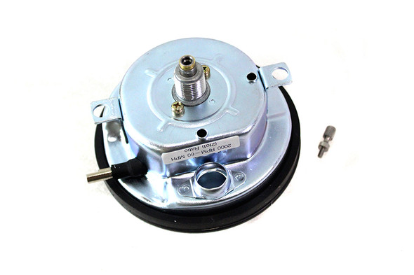 V-Twin - 39-0855 - Speedometer with 2:1 Ratio and White Needle - Fits 1937-1952 Harley-Davidson WL, 1937-1961 G, 1936-1940 EL, 1940-1944 WLA, 1941-1961 FL