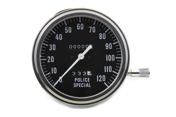 V-Twin - 39-0932 - Police Special Speedometer with 2:1 Ratio