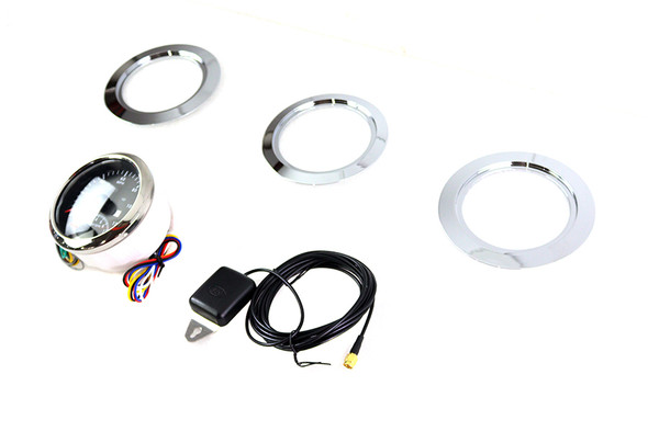V-Twin - 39-1124 - 85mm GPS Speedometer and Tachometer Kit - Fits 1941-1984 Harley-Davidson FL
