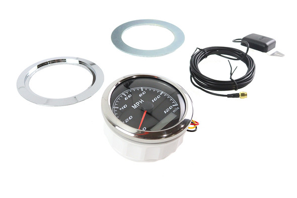 V-Twin - 39-1138 - 85mm GPS Speedometer Kit