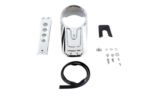 V-Twin - 39-1265 - Dash Panel Kit Chrome