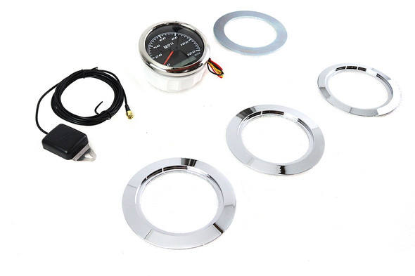 V-Twin - 39-1280 - 85mm GPS Speedometer Kit
