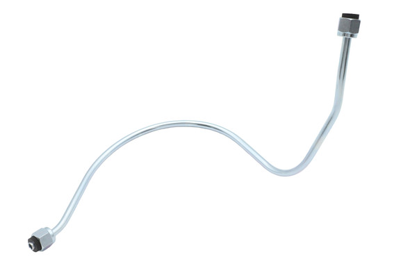 V-Twin - 40-0032 - Zicad Plated Crossover Gas Line - Fits 1958-1965 Harley-Davidson FL