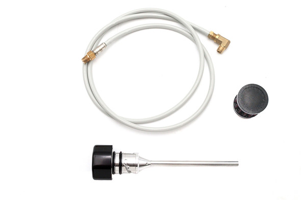 V-Twin - 40-0069 - M8 Softail Vented Dipstick Black - Fits 2018-2022 Harley-Davidson FXST (2)