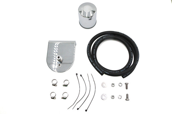 V-Twin - 40-0096 - Pura Flow Oil Filter Kit Chrome