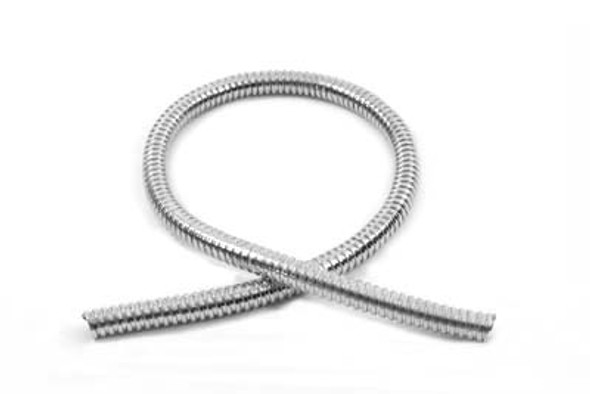 V-Twin - 40-0215 - Chrome Metal Hose Cover
