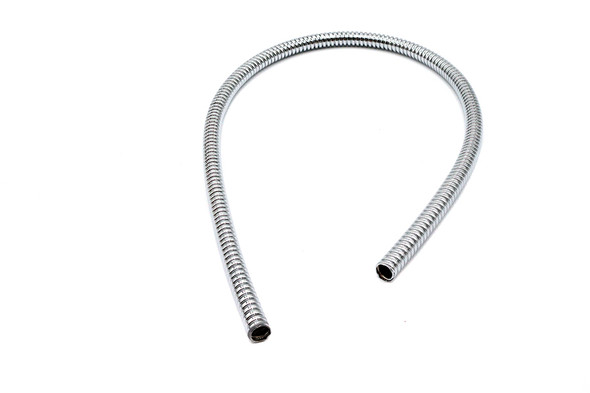 V-Twin - 40-0216 - Chrome Metal Hose Cover