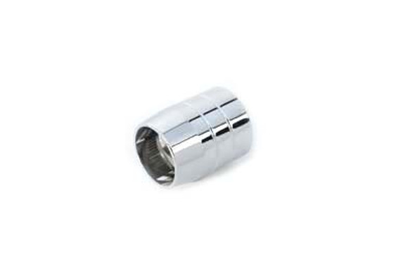 V-Twin - 40-0223 - Smooth Chrome Econo Seal Hose End