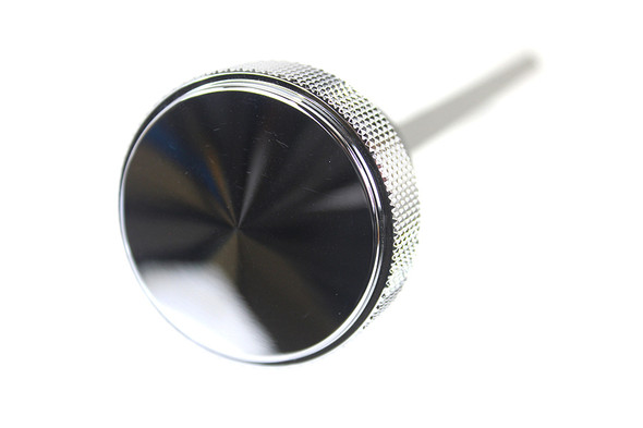V-Twin - 40-0258 - M8 Oil Tank Dipstick Chrome