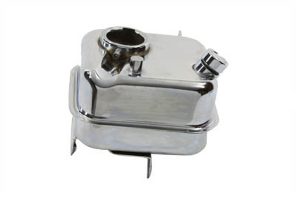 V-Twin - 40-0413 - Swingarm Oil Tank Chrome