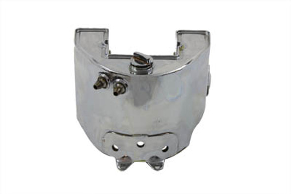 V-Twin - 40-0432 - Replica Chrome Oil Tank