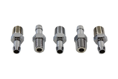 V-Twin - 40-0527 - Gas and Oil Line Fitting - Fits 1984-1999 Harley-Davidson FXST, 1991-1999 FXD, 1982-1994 FXR, 1986-1999 FLST, 1971-1984 FX, 1979-1999 FLT, 1957-1985 XL, 1968-1984 FL