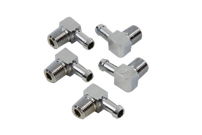 V-Twin - 40-0530 - Gas and Oil Line Fitting - Fits 1984-1999 Harley-Davidson FXST, 1991-1999 FXD, 1982-1994 FXR, 1986-1999 FLST, 1971-1984 FX, 1979-1999 FLT, 1957-1985 XL, 1968-1984 FL