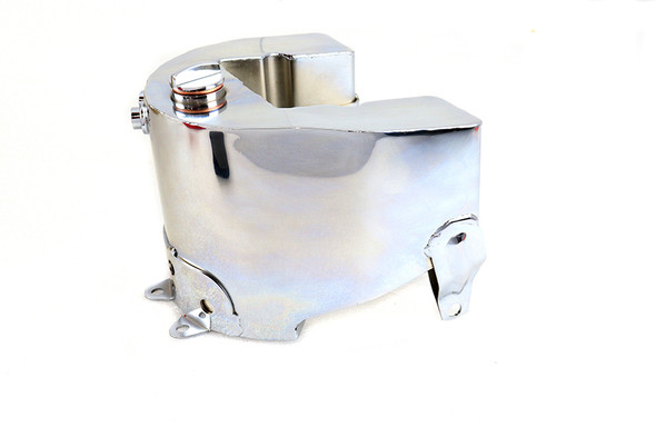 V-Twin - 40-0620 - Replica Oil Tank Chrome with Smooth Top