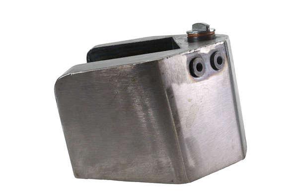 V-Twin - 40-0640 - SMC Electric Start Oil Tank Raw - Fits 1958-1964 Harley-Davidson FL, 1971-1985 FX