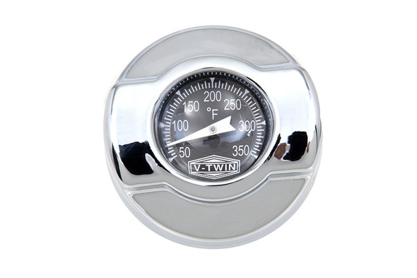 V-Twin - 40-0667 - Oil Temperature Gauge