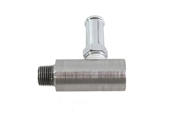 V-Twin - 40-0692 - Oil Pump Fitting Set Zinc Plated - Fits 1984-1999 Harley-Davidson FXST, 1991-1999 FXD, 1982-1994 FXR, 1986-1999 FLST, 1971-1984 FX, 1979-1999 FLT, 1968-1984 FL