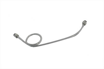 V-Twin - 40-0773 - Gas Line Chrome - Fits 1950-1965 Harley-Davidson G, 1950-1952 WL
