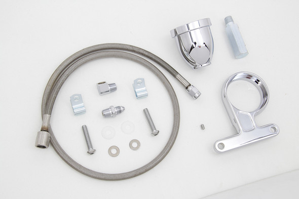 V-Twin - 40-0841 - Rocker Box Oil Pressure Gauge Cup Kit