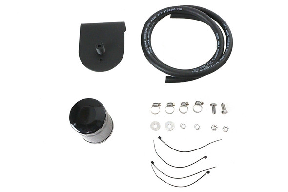 V-Twin - 40-0849 - Pura Flow Oil Filter Kit Black