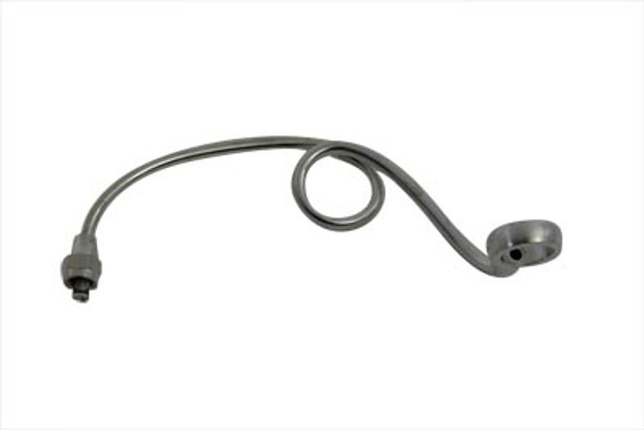 V-Twin - 40-0906 - Crossover Gas Line Chrome