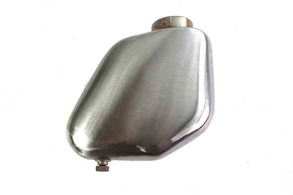 V-Twin - 40-0910 - XLH Swingarm York Oil Tank Raw - Fits 1952-1966 Harley-Davidson XLH