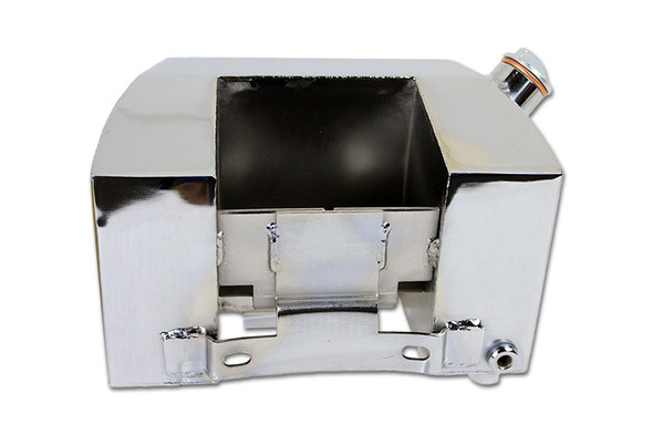 V-Twin - 40-1006 - 45 WL Chrome Side Fill Wrap Around Oil Tank