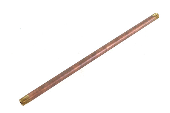 V-Twin - 40-1290 - 1/8 inch NPT x 10 inch Brass Pipe