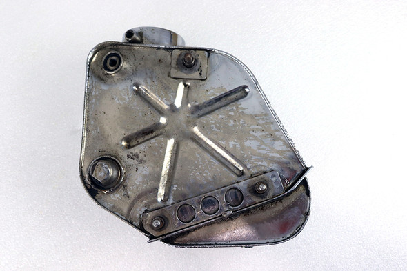 V-Twin - 40-1763 - XLH Oil Tank Chrome - Fits 1952-1966 Harley-Davidson XLH