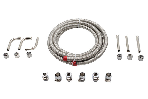 V-Twin - 40-1876 - DIY Oil Line Set - Fits 1941-1984 Harley-Davidson FL, 1973-1984 FX