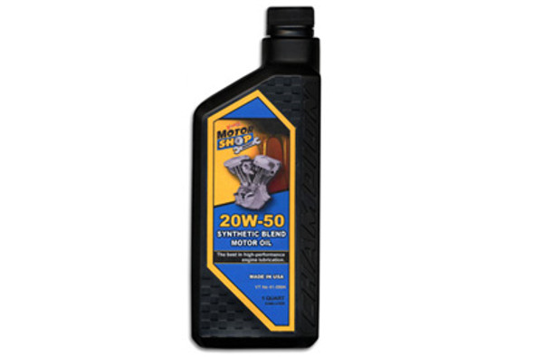 V-Twin - 41-0994 - 20-50W Motorshop Ready Oil Synthetic Blend