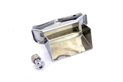 V-Twin - 42-0027 - Chrome Top Center Motor Mount Cover - Fits 1986-1994 Harley-Davidson XL
