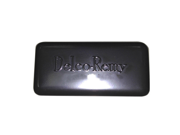 V-Twin - 42-0053 - Black Replica Delco Remy Style Relay Cover - Fits 1938-1957 Harley-Davidson W, 1941-1957 FL, 1938-1957 G, 1941-1948 U, 1938-1952 EL