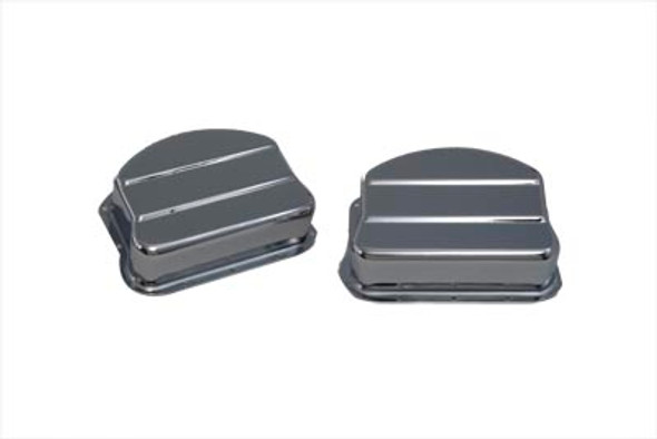 V-Twin - 42-0103 - Panhead Cover Set Chrome