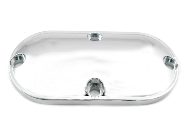 V-Twin - 42-0188 - Chrome Smooth Inspection Cover