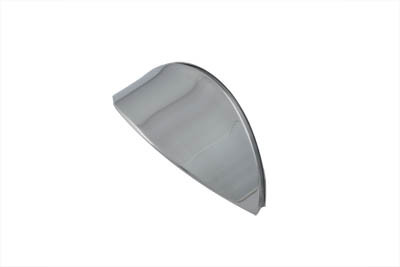 V-Twin - 42-0219 - Replica 6-1/2 inch Headlamp Visor - Fits 1937-1948 Harley-Davidson UL, 1935-1936 VL, 1935-1957 WL, 1936-1940 EL, 1941-1948 FL