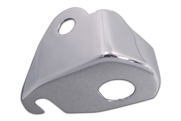 V-Twin - 42-0330 - Chrome Ignition Switch Cover - Fits 1972-1987 Harley-Davidson XL