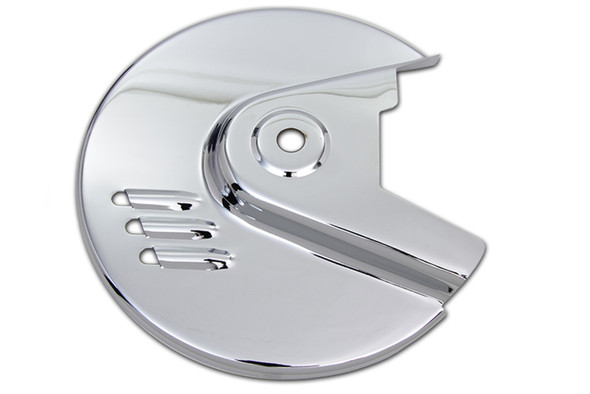 V-Twin - 42-0337 - Chrome Rear Brake Disc Cover - Fits 1986-1999 Harley-Davidson FXST (Rear), 1986-1999 FLST (Rear)