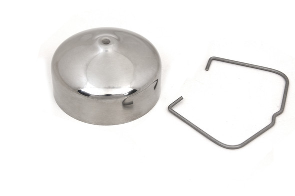 V-Twin - 42-0382 - Stainless Steel Distributor Cover Kit - Fits 1930-1934 Harley-Davidson VL, 1954-1956 KH, 1936-1952 WL, 1936-1940 EL, 1941-1964 FL, 1938-1948 UL